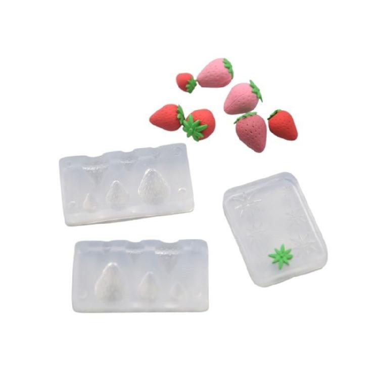 Small Silicone Strawberry Shaped Mold Casting Mould For Crafting Unique Resin Jewelry Piece Bracelets Charm Making 1
Small Silicone Strawberry Shaped Mold Casting Mould For Crafting Unique Resin Jewelry Piece Bracelets Charm Making 1