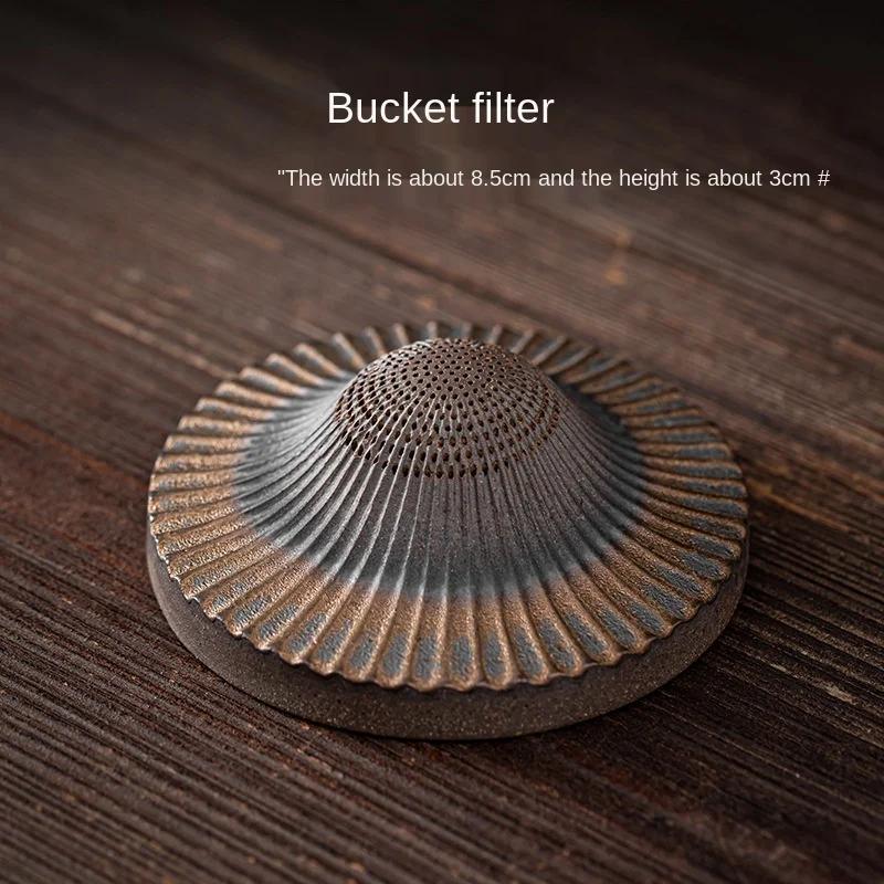 Lakes Ceramic Filter Group Creative Old Fisherman Little Monk Bamboo Hat Tea Funnel Tea Strainer Tea Filter Tea Infuser Tea Set
Lakes Ceramic Filter Group Creative Old Fisherman Little Monk Bamboo Hat Tea Funnel Tea Strainer Tea Filter Tea Infuser Tea Set
