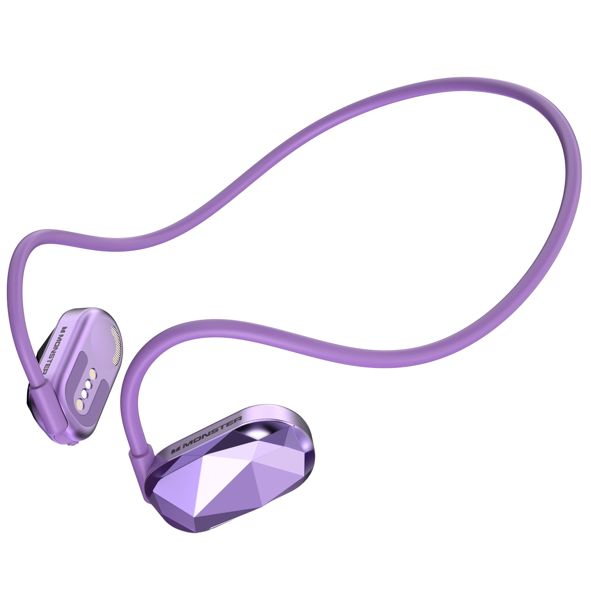 Wireless Monster earphones with sound quality that can be used continuously for 8 hours conduction type Bluetooth compatible ENC noise canceling Фіолетовий
Wireless Monster earphones with sound quality that can be used continuously for 8 hours conduction type Bluetooth compatible ENC noise canceling Фіолетовий