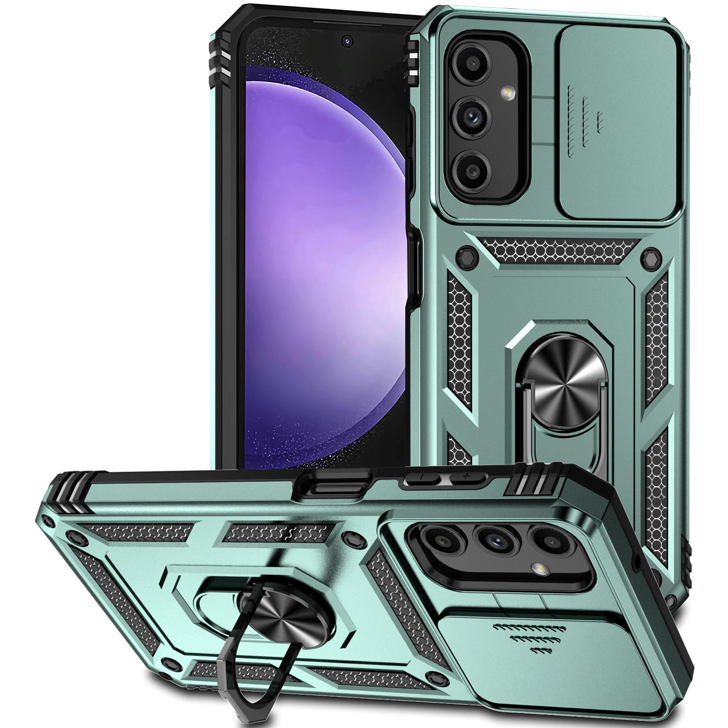 For Samsung Galaxy S23 FE Case Slide Camera Protection Kickstand Phone Cover Green
For Samsung Galaxy S23 FE Case Slide Camera Protection Kickstand Phone Cover Green