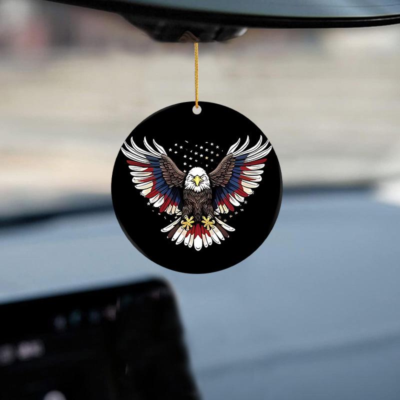 2D односторонний размах крыльев орла, круговой акриловый автомобильный зеркальный подвесной орнамент, брелок для рюкзака, подвеска, елочные украшения, многофункциональный домашний декор
2D односторонний размах крыльев орла, круговой акриловый автомобильный зеркальный подвесной орнамент, брелок для рюкзака, подвеска, елочные украшения, многофункциональный домашний декор