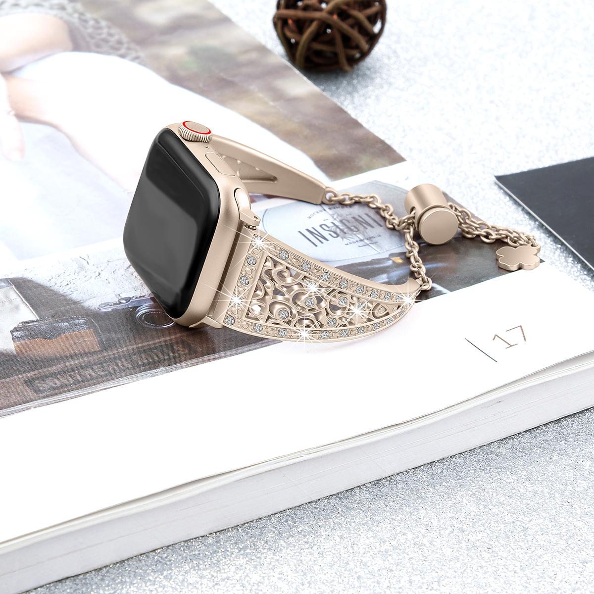 Для Apple Watch 10 46мм/Ultra 2/Ultra 49мм/9 8 7 45мм/SE (2023) SE (2022) SE 6 5 4 44мм/3 2 1 42мм Квітковий браслет-слайдер ремінець Retro Gold
Для Apple Watch 10 46мм/Ultra 2/Ultra 49мм/9 8 7 45мм/SE (2023) SE (2022) SE 6 5 4 44мм/3 2 1 42мм Квітковий браслет-слайдер ремінець Retro Gold
