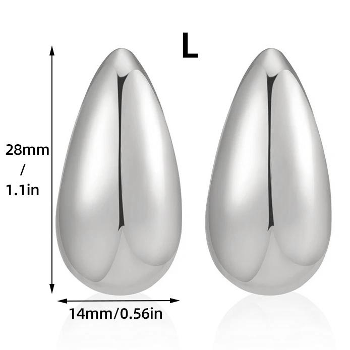 Chunky Drop Earrings for Women Glossy Gold Plated Lightweight Teardrop Earrings Waterdrop Hollow Hoops Fashion Zircon Gifts
Chunky Drop Earrings for Women Glossy Gold Plated Lightweight Teardrop Earrings Waterdrop Hollow Hoops Fashion Zircon Gifts