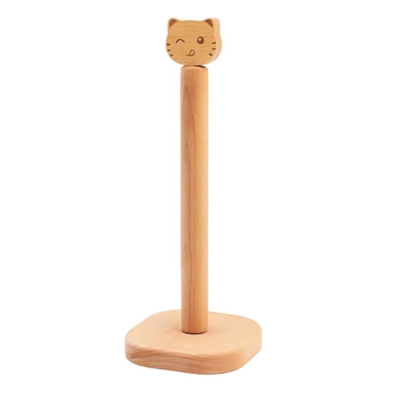 Countertop Paper Towel Holder Simple Kitchen Roll Paper Stand Wood Napkin Stand Vertical Tissue Holder Easy to Use
Countertop Paper Towel Holder Simple Kitchen Roll Paper Stand Wood Napkin Stand Vertical Tissue Holder Easy to Use