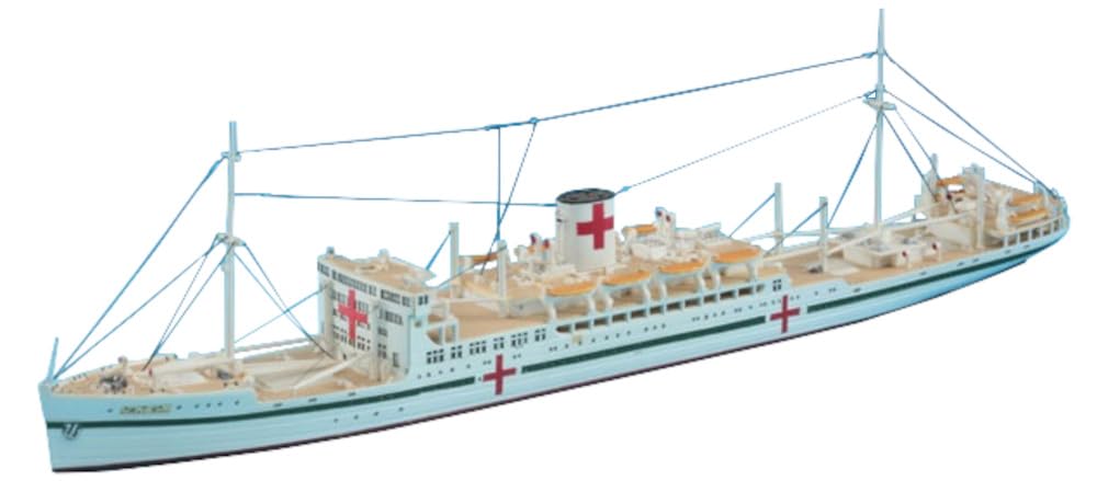Hasegawa Waterline Series Japanese Navy Special Hospital Ship Hikawa Maru Plastic Model Kit 502 1/700
Hasegawa Waterline Series Japanese Navy Special Hospital Ship Hikawa Maru Plastic Model Kit 502 1/700