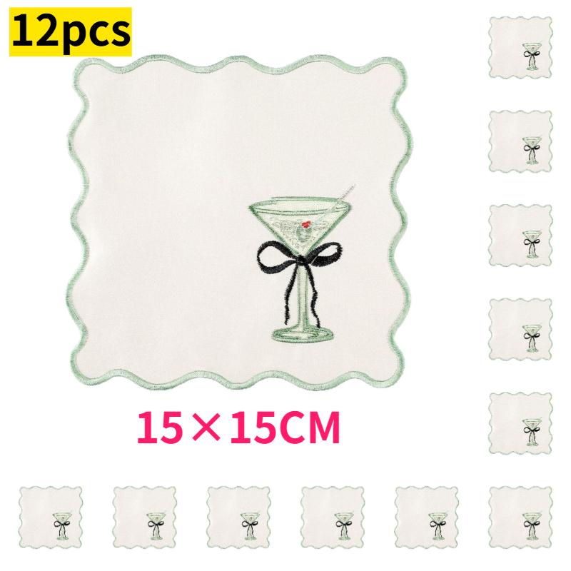 12pcs Elegant Polyester Satin Square Napkins 30x30cm/15x15cm Reusable Washable Party Dinner Table Decorations with Rounded Edges
12pcs Elegant Polyester Satin Square Napkins 30x30cm/15x15cm Reusable Washable Party Dinner Table Decorations with Rounded Edges