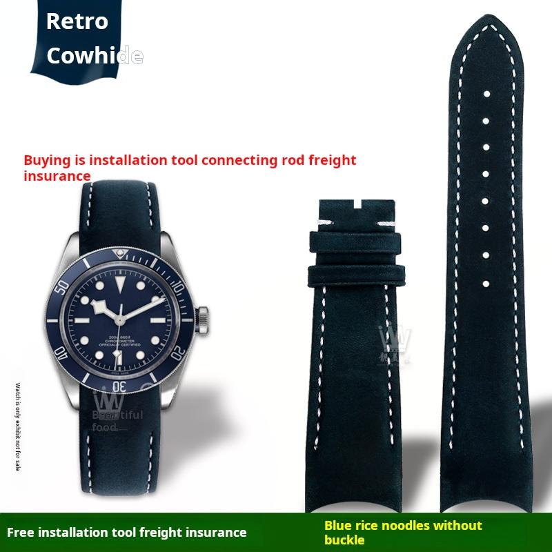 Retro Genuine Leather Watchband For Tudor Biwan Timing Gold Steel M79363 M79360 Vintage Strap Curved End Mens Bracelet 20mm 22mm 22x18mm width
Retro Genuine Leather Watchband For Tudor Biwan Timing Gold Steel M79363 M79360 Vintage Strap Curved End Mens Bracelet 20mm 22mm 22x18mm width