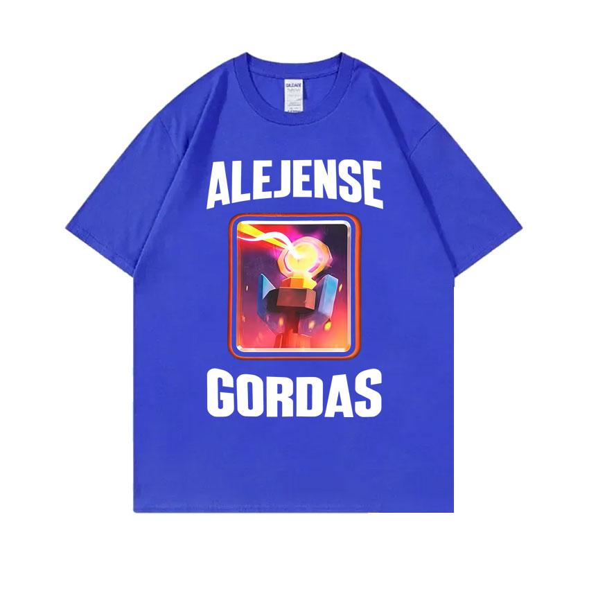 Alejense Gordas Meme T-shirt Men Women Kawaii Joke Humor Gift for Him and Her Cute Memes T-shirts Oversized Pure Cotton T Shirt M
Alejense Gordas Meme T-shirt Men Women Kawaii Joke Humor Gift for Him and Her Cute Memes T-shirts Oversized Pure Cotton T Shirt M