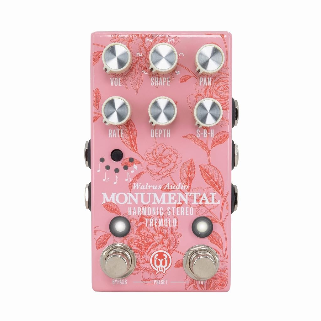 Walrus Harmonic Stereo Tremolo Black Friday Floral Series 2024 Tremolo Audio/Monumental WAL-MONUME
Walrus Harmonic Stereo Tremolo Black Friday Floral Series 2024 Tremolo Audio/Monumental WAL-MONUME