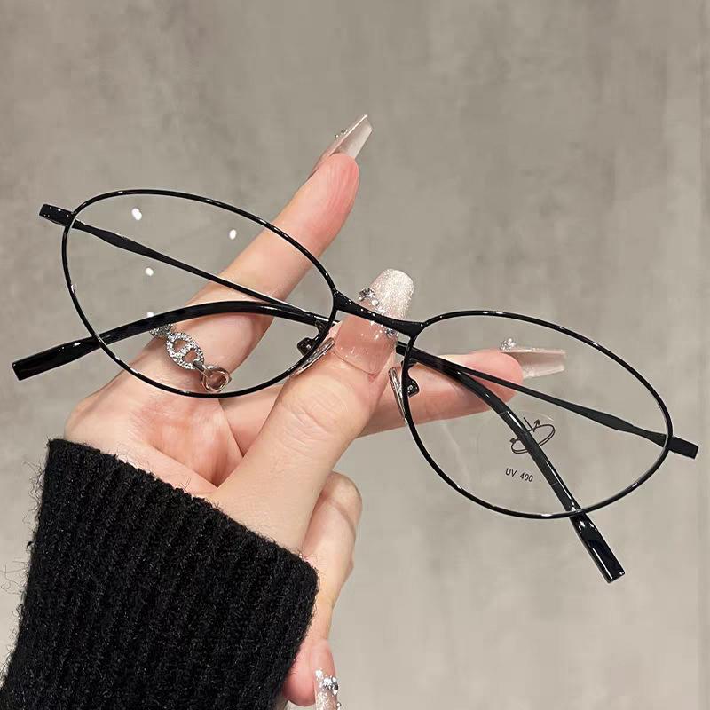 New High-end Ultra-light Reading Glasses Gold Wire Frame Glasses Anti-blue Light Oval Small Frame Reading Glasses JH9212 0 чорний
New High-end Ultra-light Reading Glasses Gold Wire Frame Glasses Anti-blue Light Oval Small Frame Reading Glasses JH9212 0 чорний