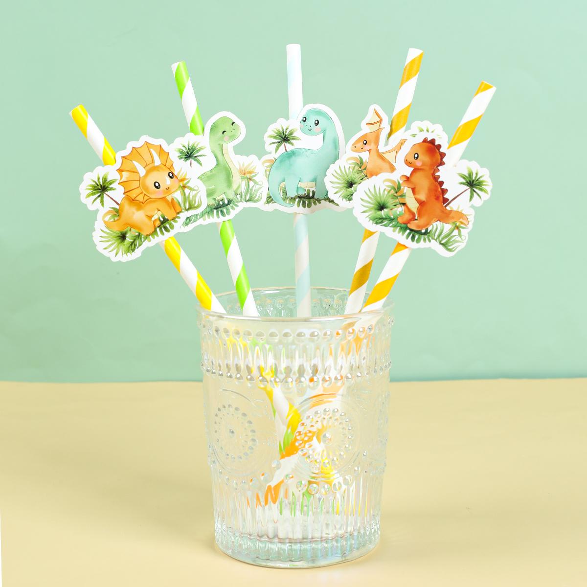 Dinosaur Party Disposable Paper StrawsDinosaur Theme Birthday Party Decoration Kids Baby Shower Jungle Safari Party Straws
Dinosaur Party Disposable Paper StrawsDinosaur Theme Birthday Party Decoration Kids Baby Shower Jungle Safari Party Straws