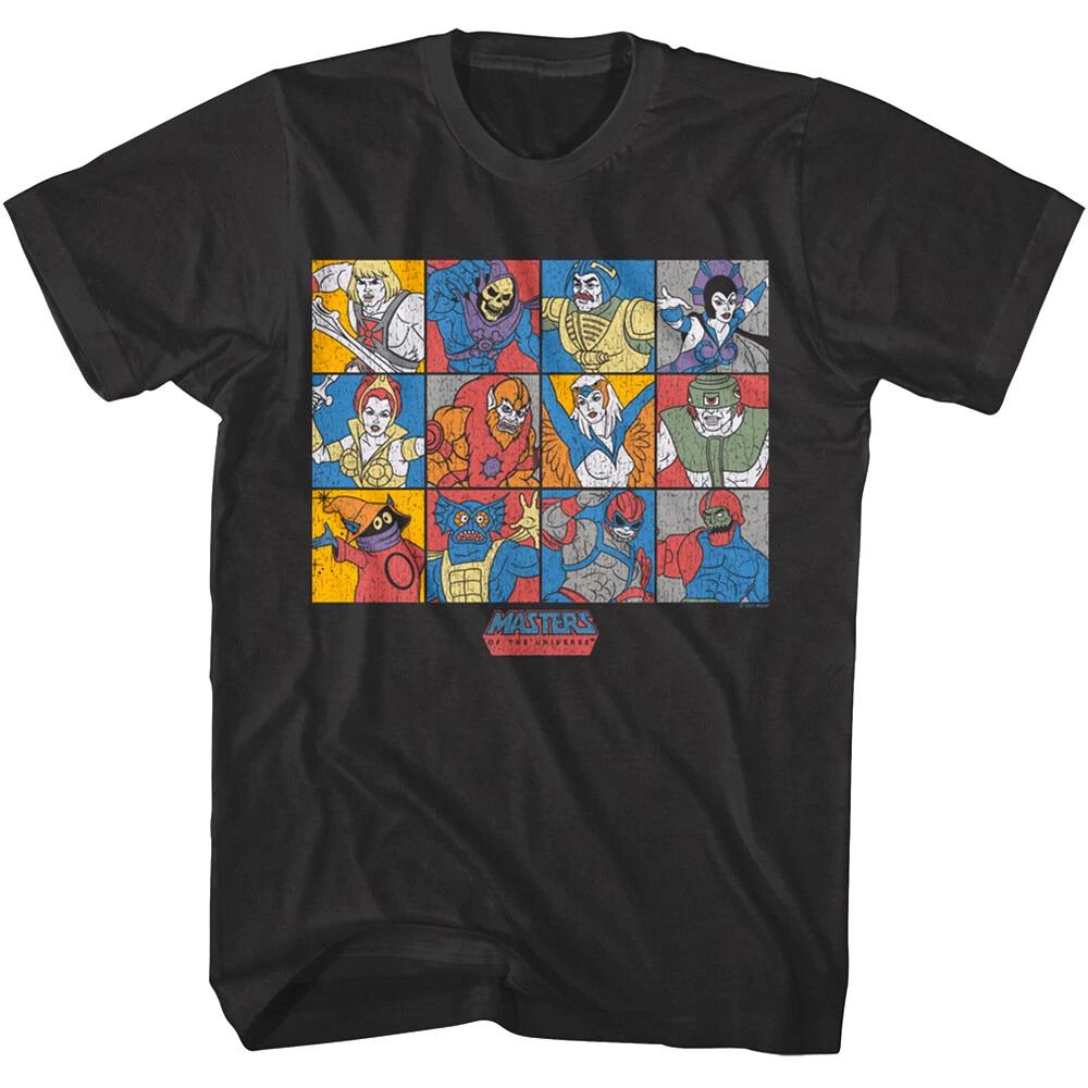 Masters of the Universe Character Blocks Men s T Shirt He-Man She-Ra Skeletor L
Masters of the Universe Character Blocks Men s T Shirt He-Man She-Ra Skeletor L