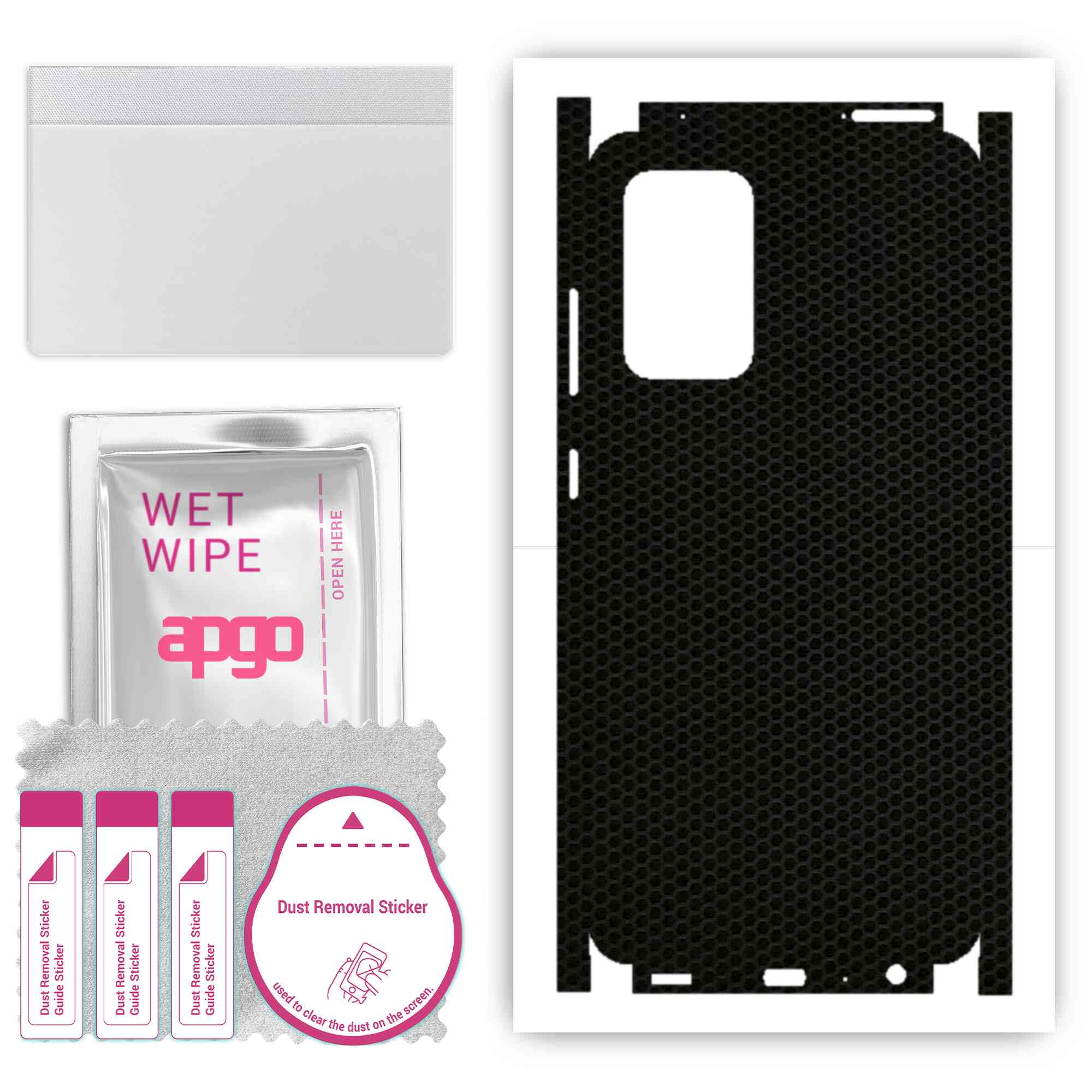 Apgo Protective Skin Sticker for the back+sides compatible with Samsung Galaxy A52 5G, Full Wrap Film, Foil, Vinyl - Pattern Matrix
Apgo Protective Skin Sticker for the back+sides compatible with Samsung Galaxy A52 5G, Full Wrap Film, Foil, Vinyl - Pattern Matrix