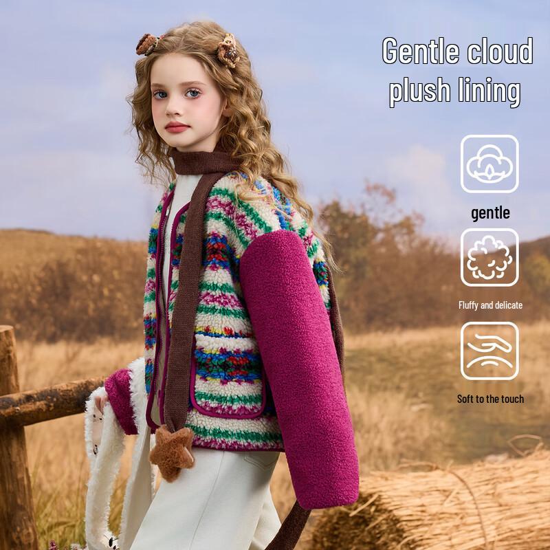 ASK JUNIOR Fair Isle Girls Padded Fleece-Lined Winter Jacket 110
ASK JUNIOR Fair Isle Girls Padded Fleece-Lined Winter Jacket 110