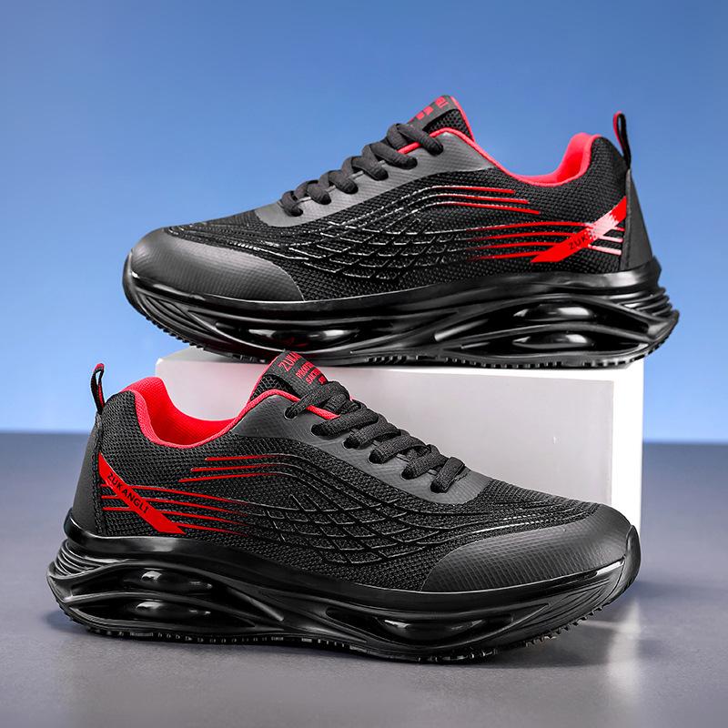 Men s shoes spring and autumn 2025 new large size mesh breathable black casual running shoes men s shock-absorbing sports shoes 46
Men s shoes spring and autumn 2025 new large size mesh breathable black casual running shoes men s shock-absorbing sports shoes 46