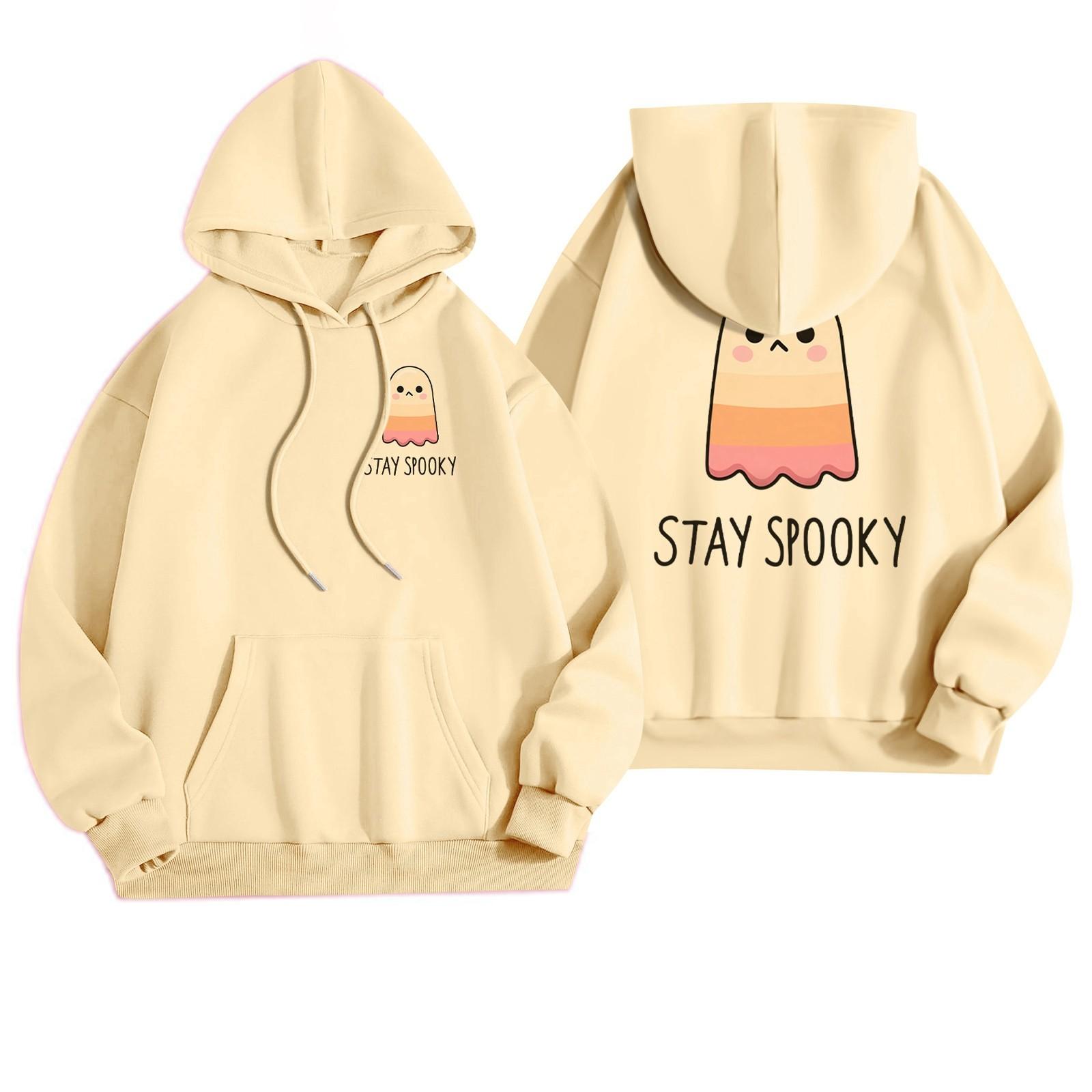 Женская повседневная модная толстовка с капюшоном и карманами с принтом на Хэллоуин XL жёлтый
Женская повседневная модная толстовка с капюшоном и карманами с принтом на Хэллоуин XL жёлтый