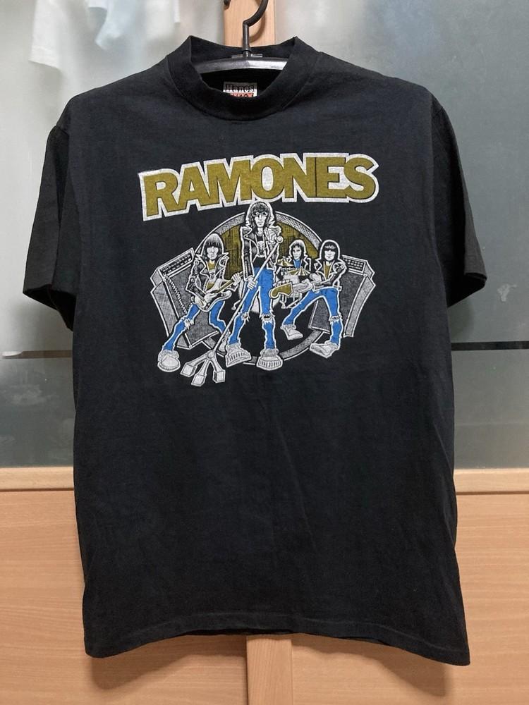 Vintage Ramones 80s Basic Black Rock Tour Concert T shirt Reprint WA3849 Unisex T-Shirt S
Vintage Ramones 80s Basic Black Rock Tour Concert T shirt Reprint WA3849 Unisex T-Shirt S