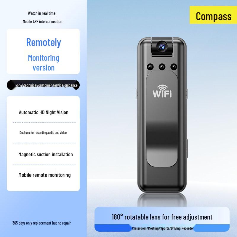 Ultra HD All-in-One Life Recorder: 180° Flip Audio & Video Recorder for Sports & Home Use
Ultra HD All-in-One Life Recorder: 180° Flip Audio & Video Recorder for Sports & Home Use