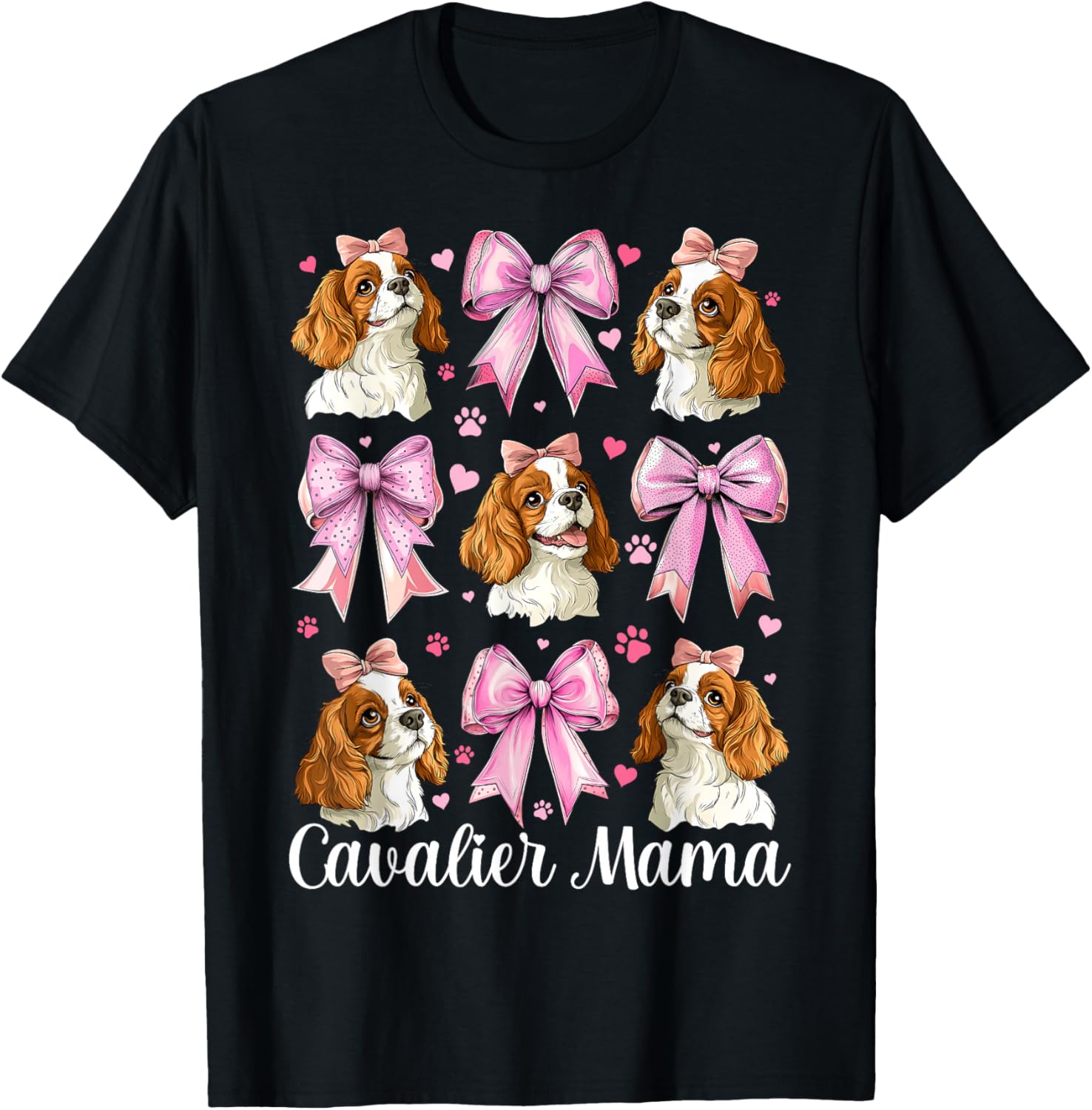 Cavalier Mama Dog Lover Graphic Tee Short Sleeve Cotton T-Shirt for Women 4XL
Cavalier Mama Dog Lover Graphic Tee Short Sleeve Cotton T-Shirt for Women 4XL