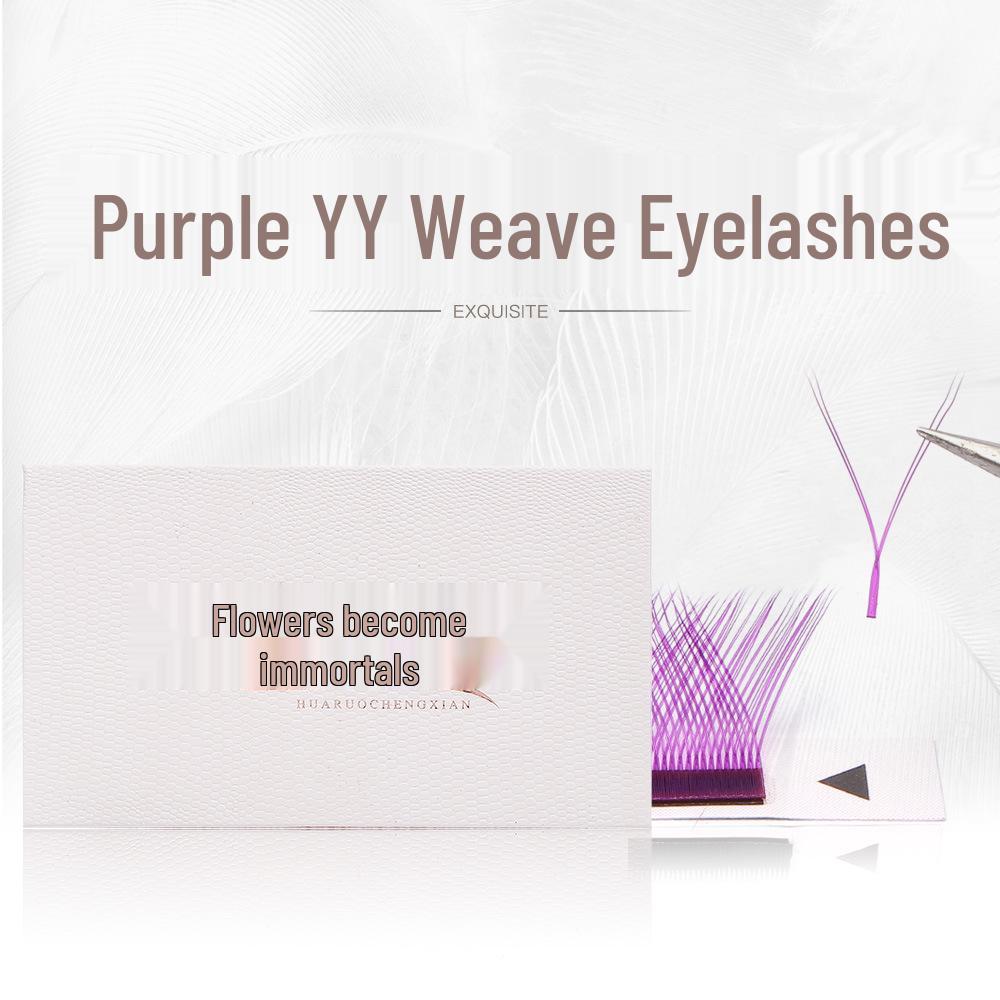 Colorful Y-Shaped Grafted Eyelashes: Dazzling Purple, Natural Soft Extensions by Yaya Blooming 0.07 0.07YY Baby Curl (12 rows)
Colorful Y-Shaped Grafted Eyelashes: Dazzling Purple, Natural Soft Extensions by Yaya Blooming 0.07 0.07YY Baby Curl (12 rows)