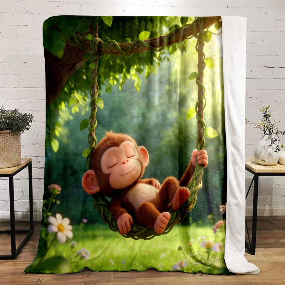 Animals Sleeping in The Green Forest Printed Blanket, All-Season Multi-Use for Nap Camping, Travel Car Sofa Multi-Size Selection 75x90cm
Animals Sleeping in The Green Forest Printed Blanket, All-Season Multi-Use for Nap Camping, Travel Car Sofa Multi-Size Selection 75x90cm