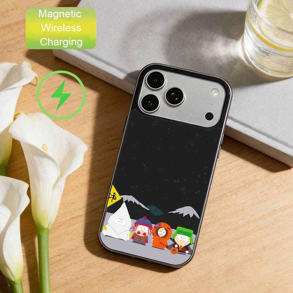 S-South P-Park Minimalist Character Phone Case For iPhone17,16,15,14,13,12,11 Plus,For Magnetic Wireless Charge Cover iPhone11PRO
S-South P-Park Minimalist Character Phone Case For iPhone17,16,15,14,13,12,11 Plus,For Magnetic Wireless Charge Cover iPhone11PRO