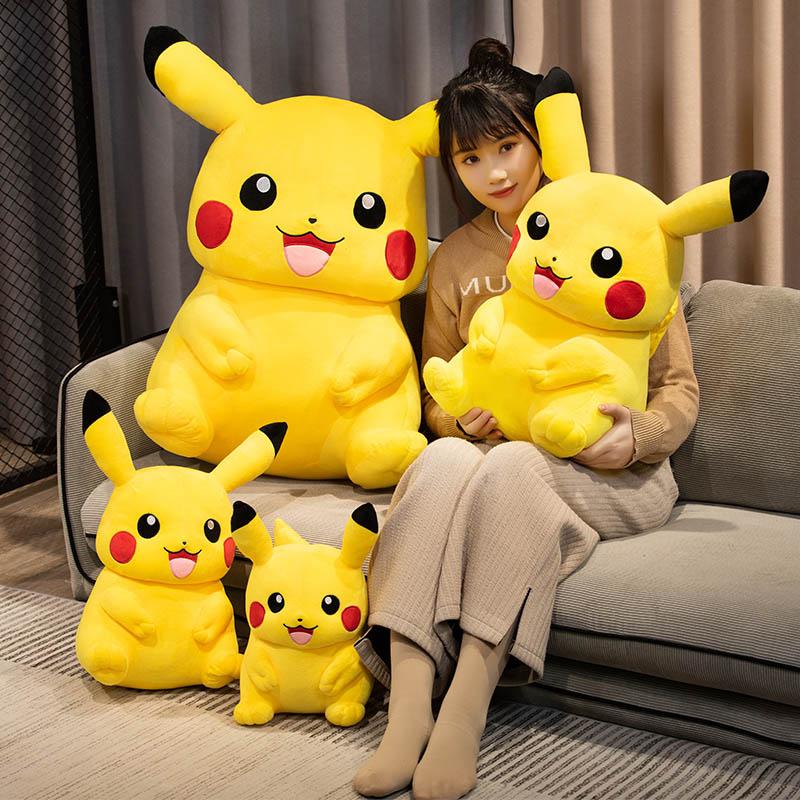 Big Size Pikachu Plush Toy Stuffed Anime Pikachu Plushies Sleeping Doll Birthday Gifts 40cm жёлтый
Big Size Pikachu Plush Toy Stuffed Anime Pikachu Plushies Sleeping Doll Birthday Gifts 40cm жёлтый