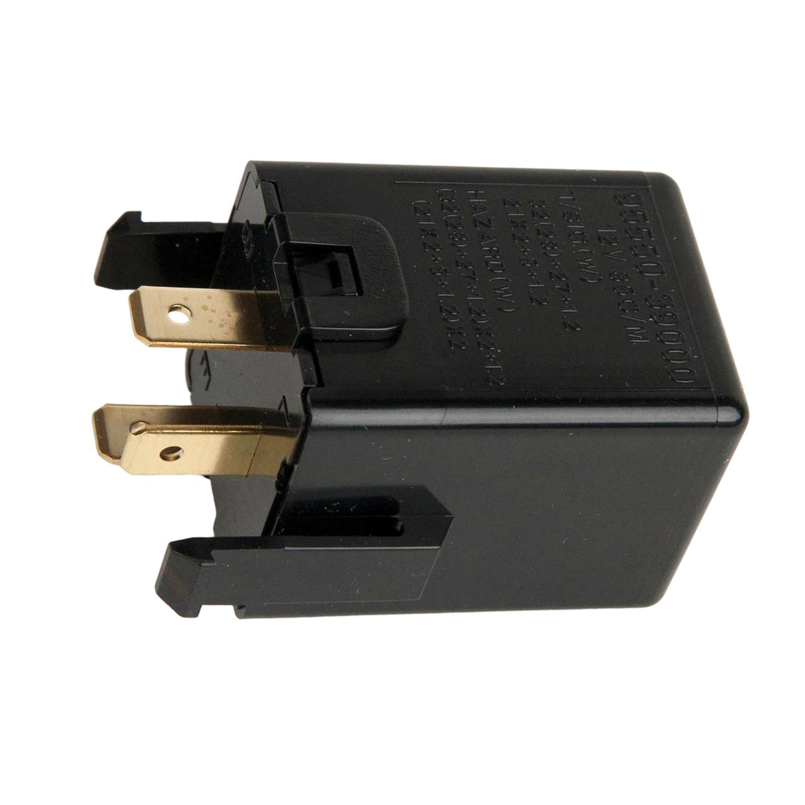 ABS Plastic Turn Signal Flasher Relays For Vehicle Electrical Systems Universal Fit Compact Size Installation 95550-39000 1
ABS Plastic Turn Signal Flasher Relays For Vehicle Electrical Systems Universal Fit Compact Size Installation 95550-39000 1