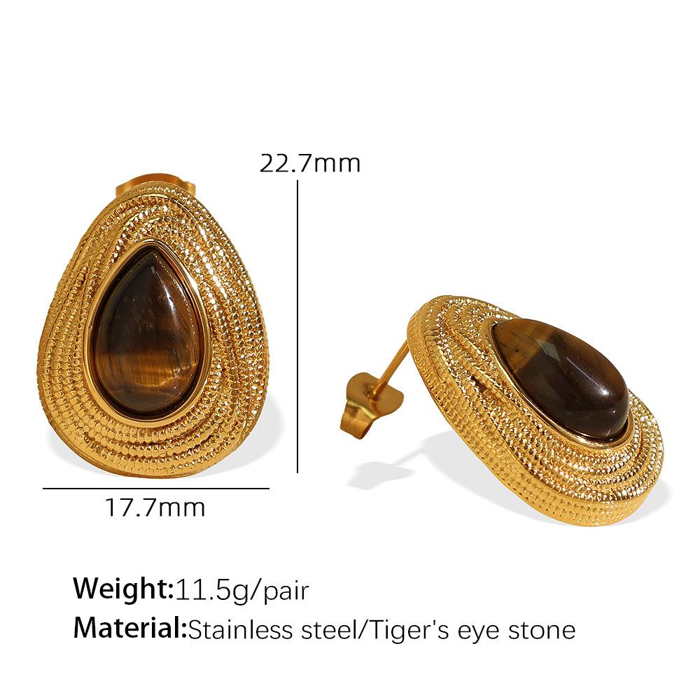 New French Retro Maillard Autumn and Winter Tiger s Eye Stone Necklace, Personality and Temperament Versatile Simple Jewelry 2026
New French Retro Maillard Autumn and Winter Tiger s Eye Stone Necklace, Personality and Temperament Versatile Simple Jewelry 2026