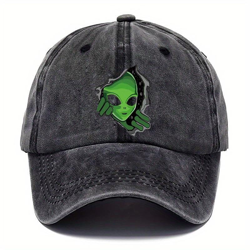 Alien patterned baseball cap adjustable for Unisex and Women, ideal choice for outdoor fashion, playful patterned hat Adjustable
Alien patterned baseball cap adjustable for Unisex and Women, ideal choice for outdoor fashion, playful patterned hat Adjustable
