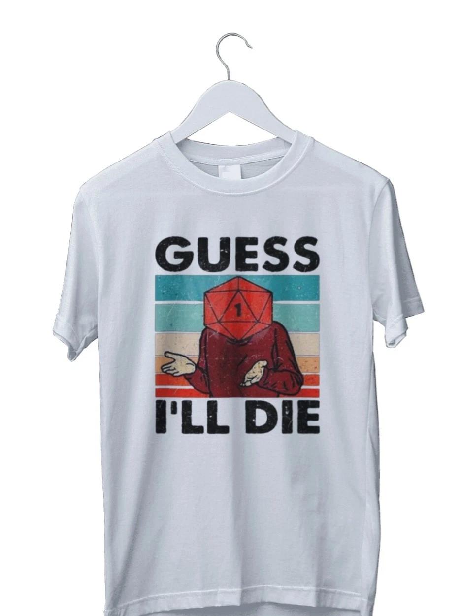 Men s Casual Graphic Guess I ll Die D&D Dice DnD D20 Gaming Graphic... L
Men s Casual Graphic Guess I ll Die D&D Dice DnD D20 Gaming Graphic... L