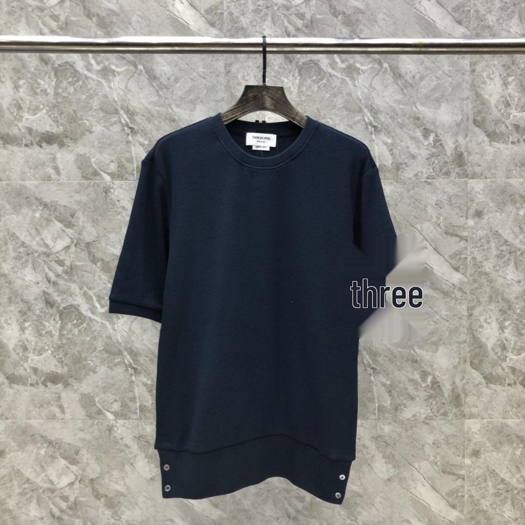 Unisex High-Quality Waffle Knit Short Sleeve Summer Top M темно-синього кольору
Unisex High-Quality Waffle Knit Short Sleeve Summer Top M темно-синього кольору