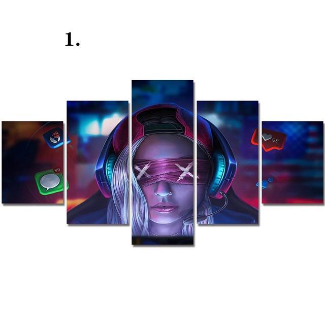Movie Canvas Painting 5 Pieces Hyper Beast Poster Wall Art Picture Modern Living Room Home Decoration No Frame HD Prints Modular 20x35 20x45 20x55cm
Movie Canvas Painting 5 Pieces Hyper Beast Poster Wall Art Picture Modern Living Room Home Decoration No Frame HD Prints Modular 20x35 20x45 20x55cm