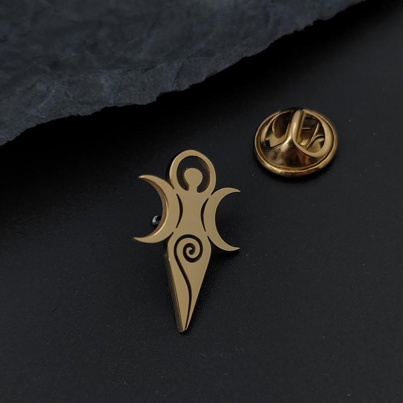 Creative Moon Goddess Brooch Cufflinks Women s Suit High End Design Exquisite Versatile Style 14k
Creative Moon Goddess Brooch Cufflinks Women s Suit High End Design Exquisite Versatile Style 14k