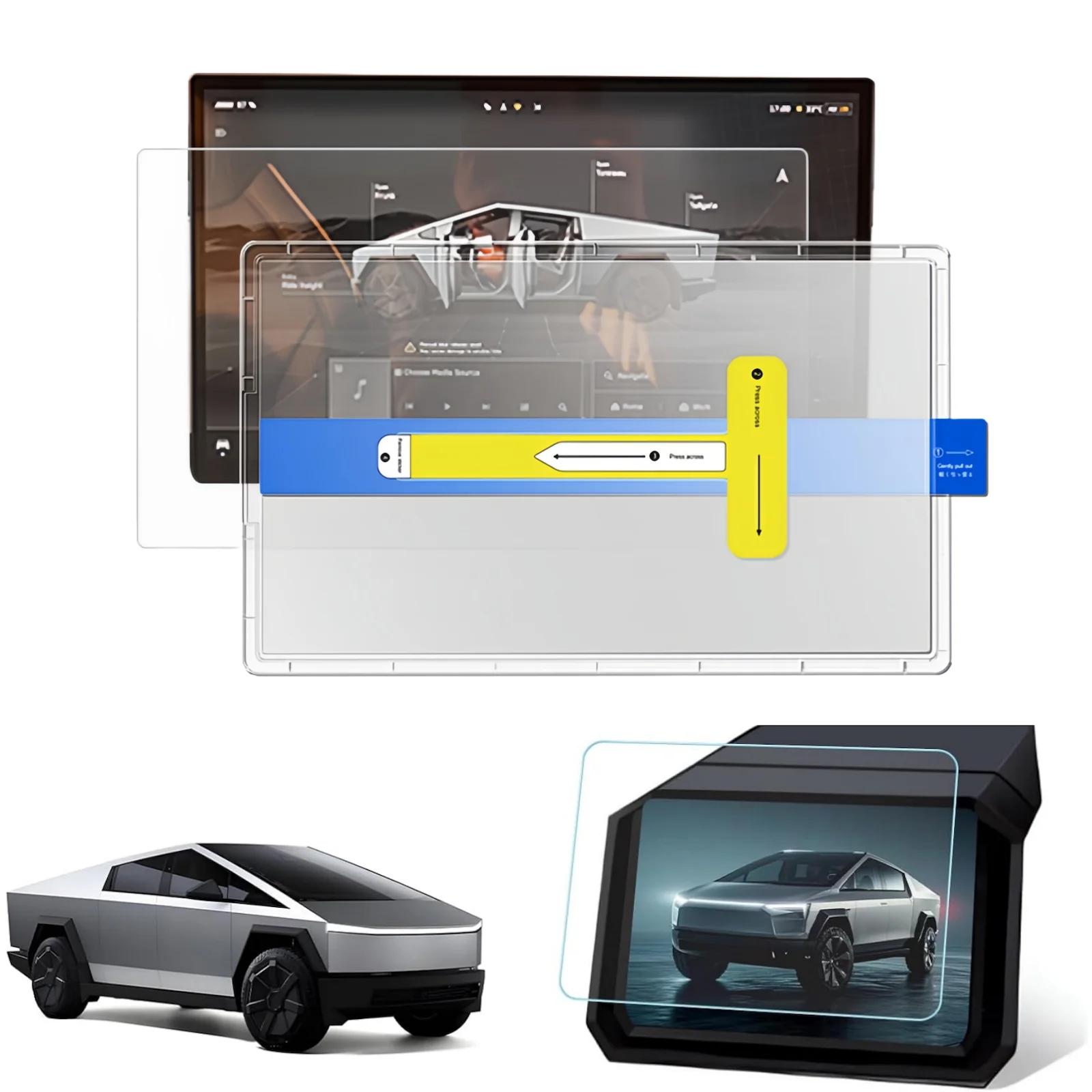 2Pcs 9H Tempered Glass Screen Protector For Tesla Cybertruck 18.5inch Infotainment Display HD Clear Anti-Scratch багряний
2Pcs 9H Tempered Glass Screen Protector For Tesla Cybertruck 18.5inch Infotainment Display HD Clear Anti-Scratch багряний