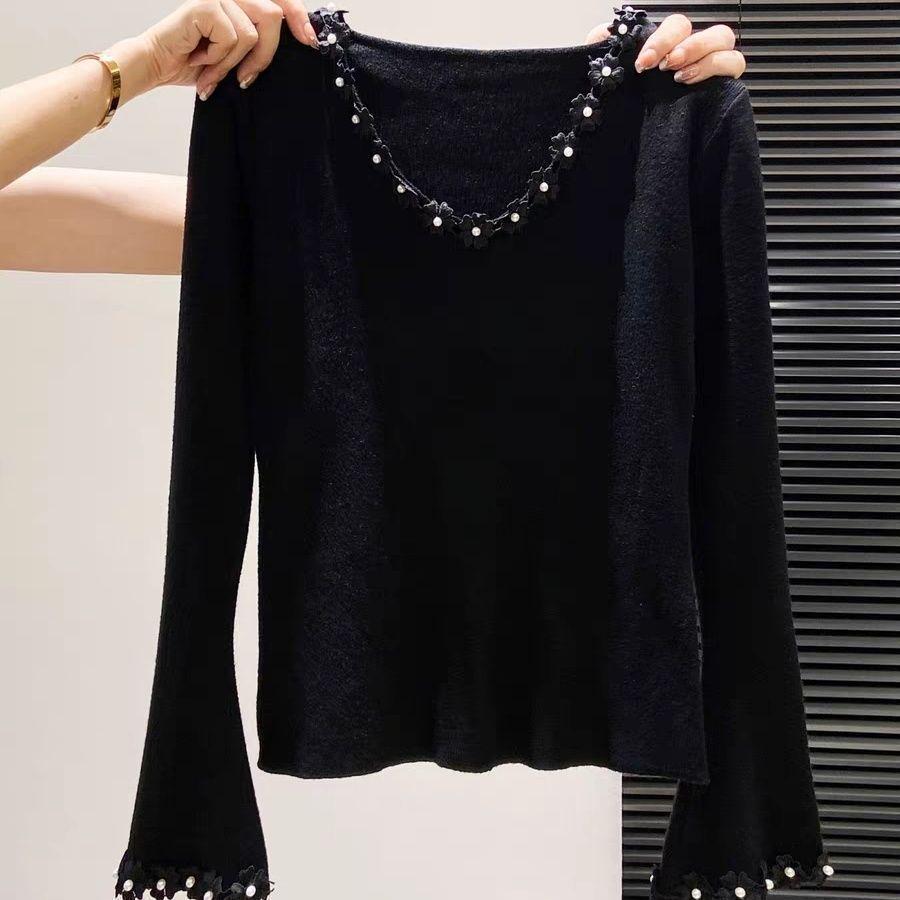 Women s Plus Size Thermal Fleece Lace Slimming Patchwork Long Sleeve Top - Autumn/Winter Slim Fit 2XL (141-160 jin) чорний
Women s Plus Size Thermal Fleece Lace Slimming Patchwork Long Sleeve Top - Autumn/Winter Slim Fit 2XL (141-160 jin) чорний
