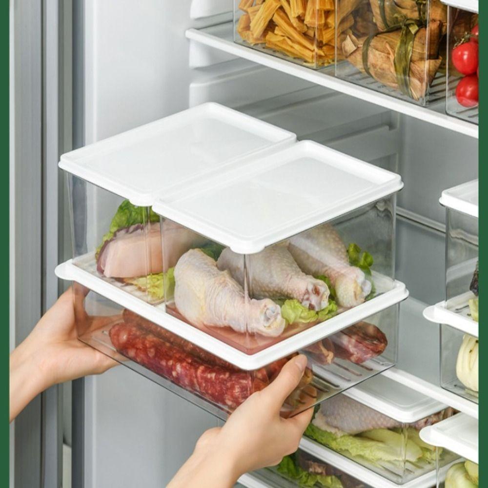 Пищевой холодильный герметичный ящик, многофункциональный кухонный ящик для хранения, новый ящик для хранения холодильника
Пищевой холодильный герметичный ящик, многофункциональный кухонный ящик для хранения, новый ящик для хранения холодильника