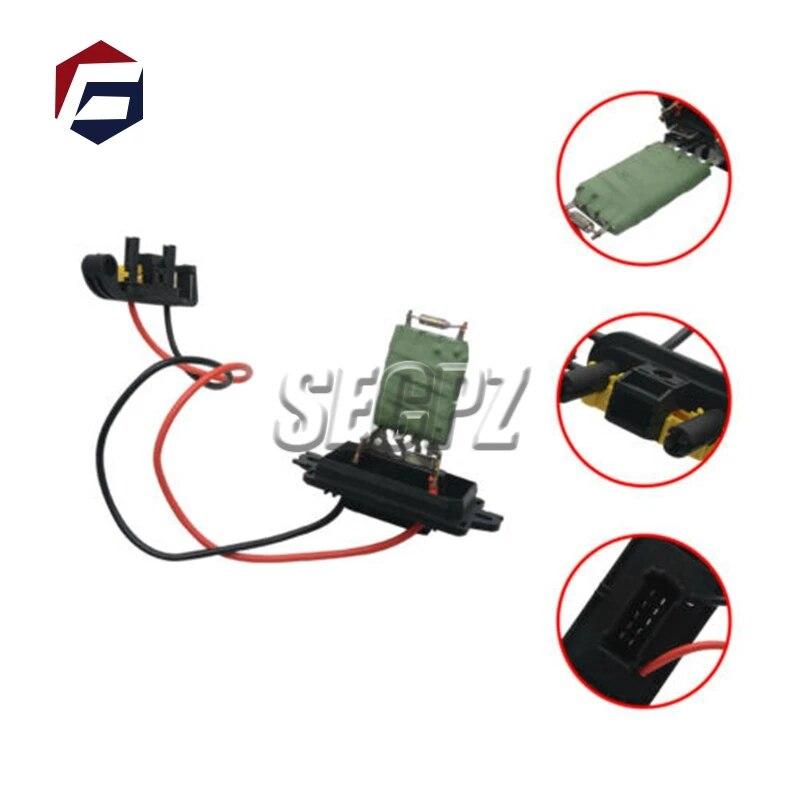 Резистор вентилятора двигателя отопителя для Renault Renault Clio MK3 Modus 7701209803
Резистор вентилятора двигателя отопителя для Renault Renault Clio MK3 Modus 7701209803