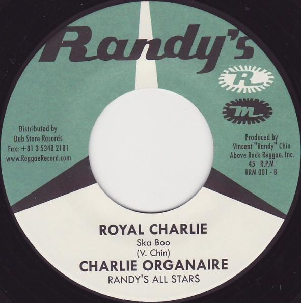7inch Record CHARLES ORGANAIRE CAMERON, RANDY - Royal Charlie Ska Boo / Collie Bud RRM001 Randy s 2006 Japan Reggae, Ska & Dub Used
7inch Record CHARLES ORGANAIRE CAMERON, RANDY - Royal Charlie Ska Boo / Collie Bud RRM001 Randy s 2006 Japan Reggae, Ska & Dub Used