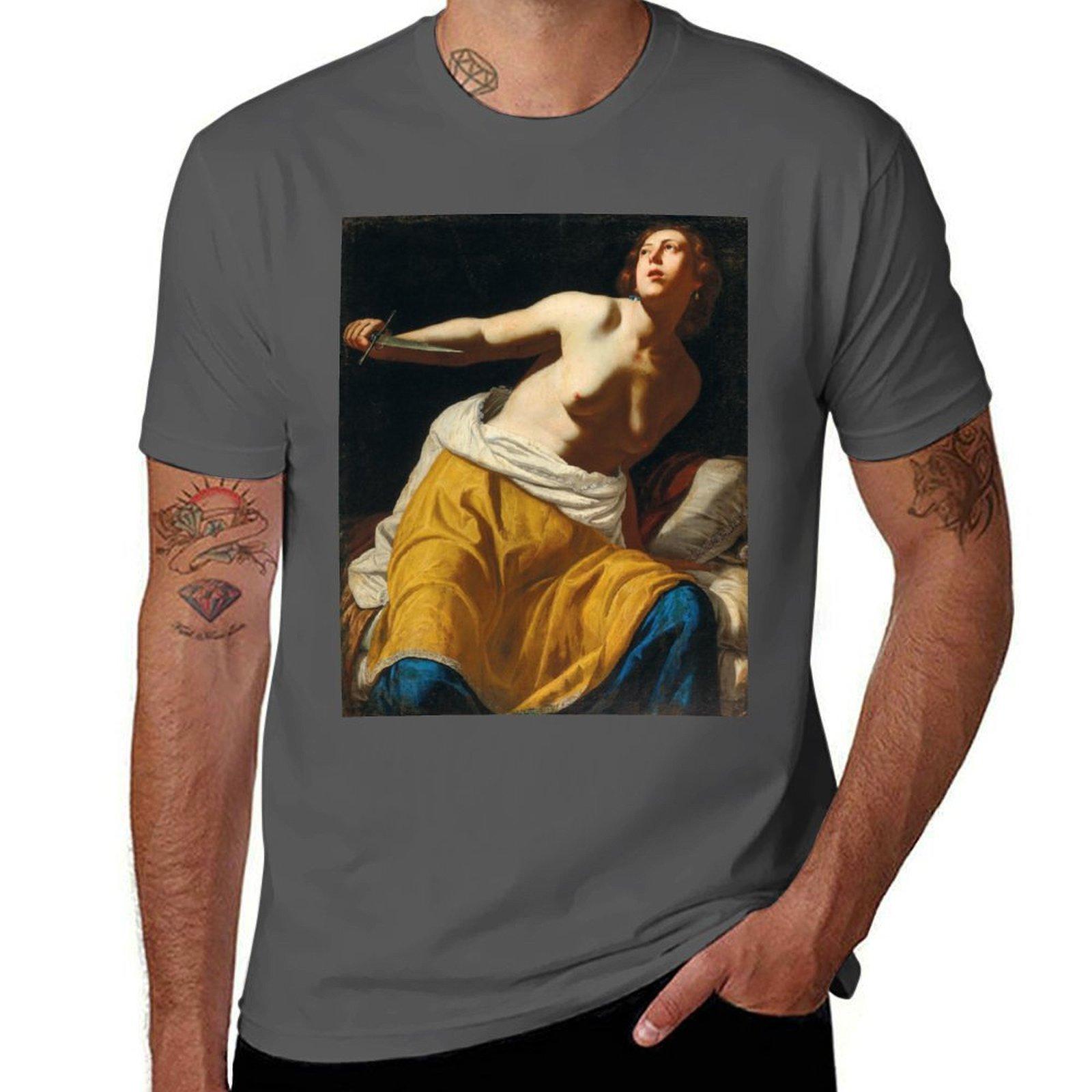 Lucretia by Artemisia Gentileschi, 1650 T-Shirt t shirt man cotton essential t shirt T-Shirt 4XL
Lucretia by Artemisia Gentileschi, 1650 T-Shirt t shirt man cotton essential t shirt T-Shirt 4XL