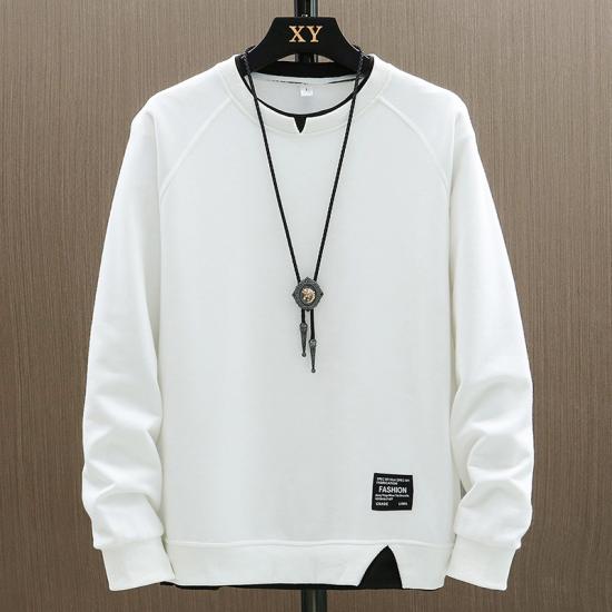 Men s Spring and Autumn Thin Section of Short Round Neck Pullover Long Sleeved Shirt Casual Bottoming Shirt 3XL
Men s Spring and Autumn Thin Section of Short Round Neck Pullover Long Sleeved Shirt Casual Bottoming Shirt 3XL