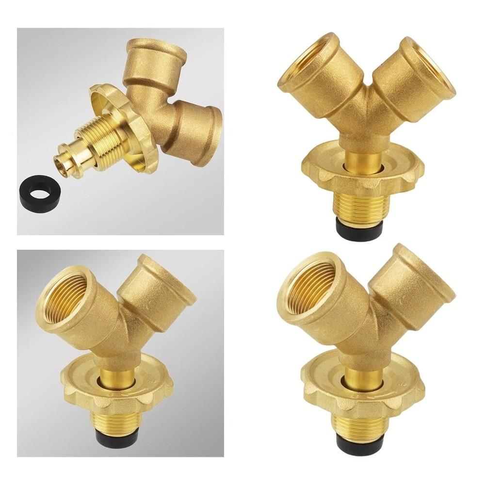 Tap connector Brass Valve Fittings 4-point Y-shaped Three way valve stress relief with switch Gas tap changer Liquefied gas tank A
Tap connector Brass Valve Fittings 4-point Y-shaped Three way valve stress relief with switch Gas tap changer Liquefied gas tank A