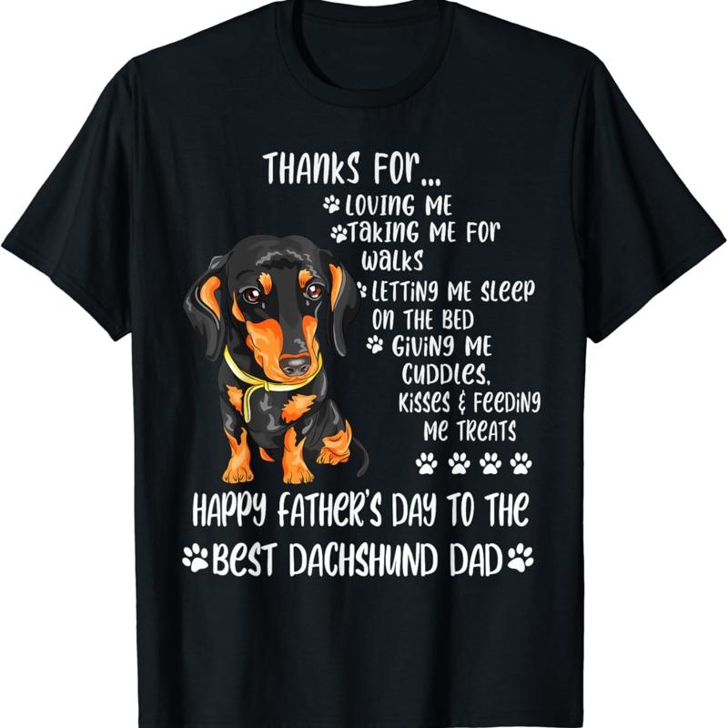 Happy Father_s Day 2021 Dachshund Dad dog Lover T Shirt - Men s Summer Cotton Graphic Tee 5XL різнокольоровий
Happy Father_s Day 2021 Dachshund Dad dog Lover T Shirt - Men s Summer Cotton Graphic Tee 5XL різнокольоровий