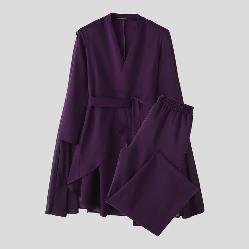 INCERUN Костюмы из двух предметов Мужские V-образный вырез Длинный рукав Сетчатая прозрачная накидка Блейзер Длинные брюки Костюмные комплекты фиолетовый
INCERUN Костюмы из двух предметов Мужские V-образный вырез Длинный рукав Сетчатая прозрачная накидка Блейзер Длинные брюки Костюмные комплекты фиолетовый