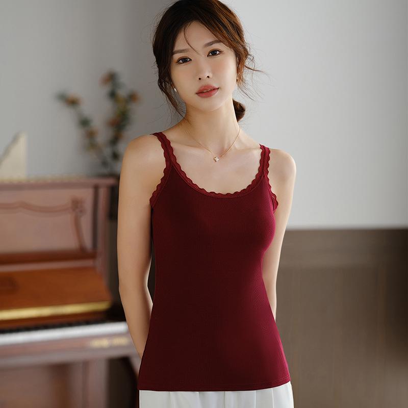 Хлопковая майка с кружевной отделкой большого размера для женщин - Приталенный крой Extra Large
Хлопковая майка с кружевной отделкой большого размера для женщин - Приталенный крой Extra Large