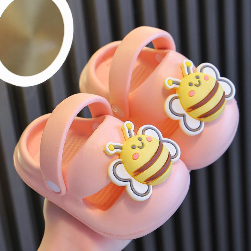 Kids Non-slip Soft Sole Slippers - Cute Closed Toe for Boys & Girls, Summer Indoor Shoes Size 15, Inner Length ~15CM розовый
Kids Non-slip Soft Sole Slippers - Cute Closed Toe for Boys & Girls, Summer Indoor Shoes Size 15, Inner Length ~15CM розовый