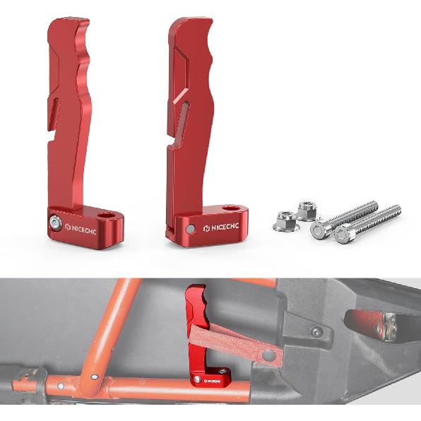 NICECNC Red X3 Door Handle Latches Compatible with Can Am Maverick X3 2017-2023, Maverick X3 Max R 4x4 Turbo DPS, Maverick X3 R XMR Turbo DPS, красный
NICECNC Red X3 Door Handle Latches Compatible with Can Am Maverick X3 2017-2023, Maverick X3 Max R 4x4 Turbo DPS, Maverick X3 R XMR Turbo DPS, красный
