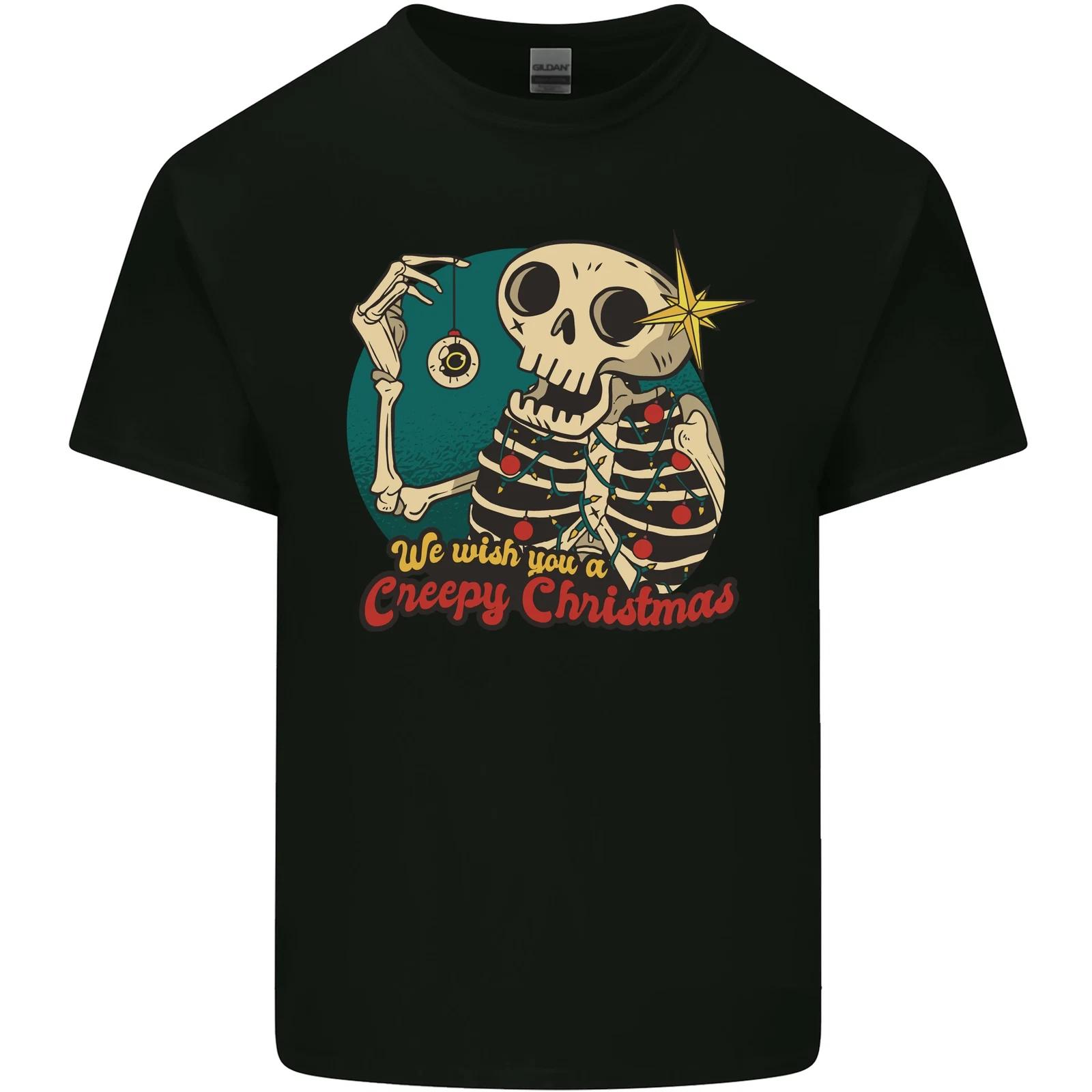 We Wish You a Creepy Christmas Skull Kids T-Shirt Childrens XL
We Wish You a Creepy Christmas Skull Kids T-Shirt Childrens XL