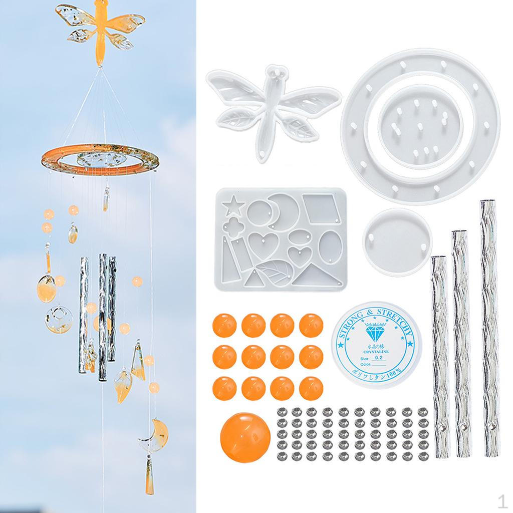 Silicone Wind Chimes Kit Casting Craft Supplies Hanging Crafts Decoration Resin for Dragonfly
Silicone Wind Chimes Kit Casting Craft Supplies Hanging Crafts Decoration Resin for Dragonfly