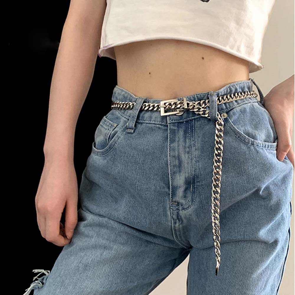 Women Zinc Zinc Alloy Summer Europe and America Waist Chain Long Pin Buckle Jewelry Accessory Metal Belt
Women Zinc Zinc Alloy Summer Europe and America Waist Chain Long Pin Buckle Jewelry Accessory Metal Belt